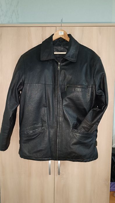 MuchMore мужская кожаная куртка