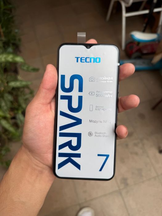 Tecno Spark 7   32 gb  Yengi ochilmagan