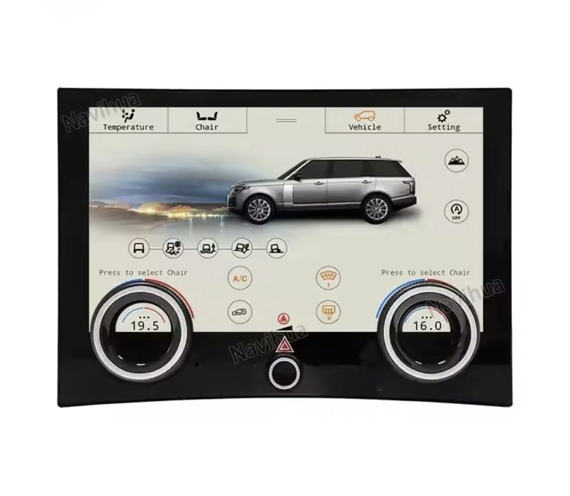 Display retrofit clima cu CarPlay L405 sau L494 cu/fara slot CD.
