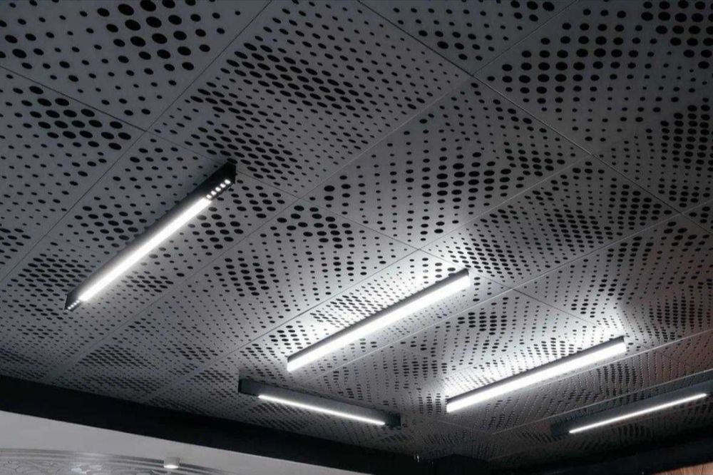 3D Потолок, Метал Армстронг, Подвесной