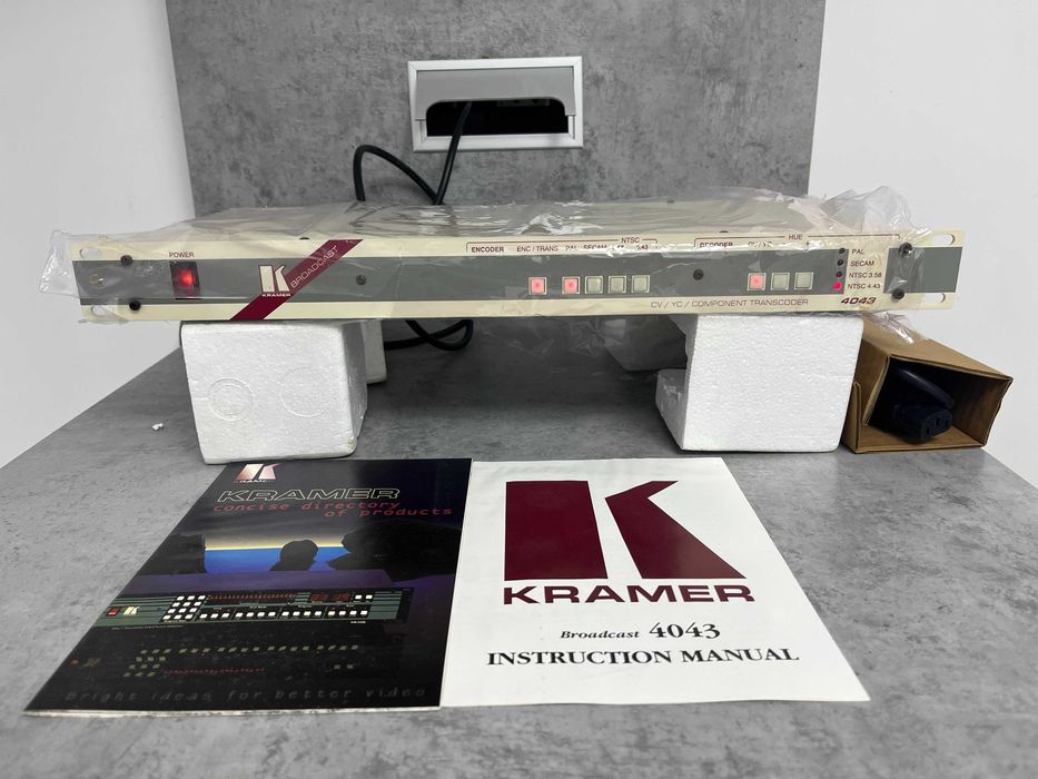 Kramer Electronics BC-4043 convertor profesional format video analogic