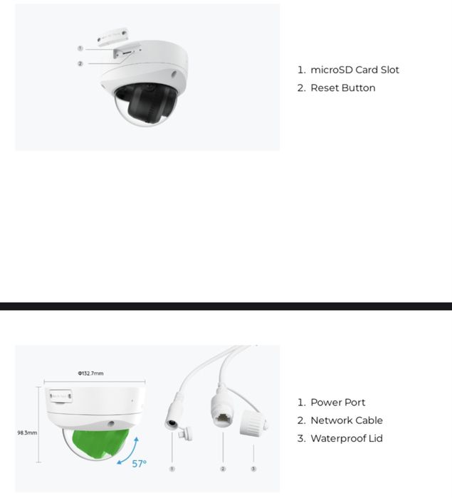 Camera supraveghere Reolink RLC-843A + NWR Reolink RLN8-410, set de 8.