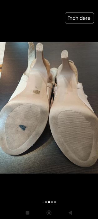 Sandale dama. Piele naturala