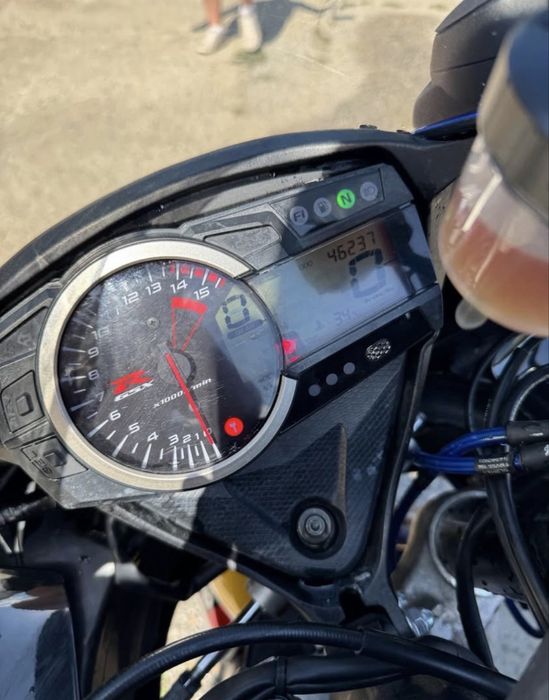 Suzuki GSXR 1000 2014 На части!