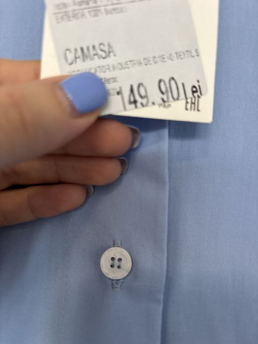 Camasa Zara noua din bumbac