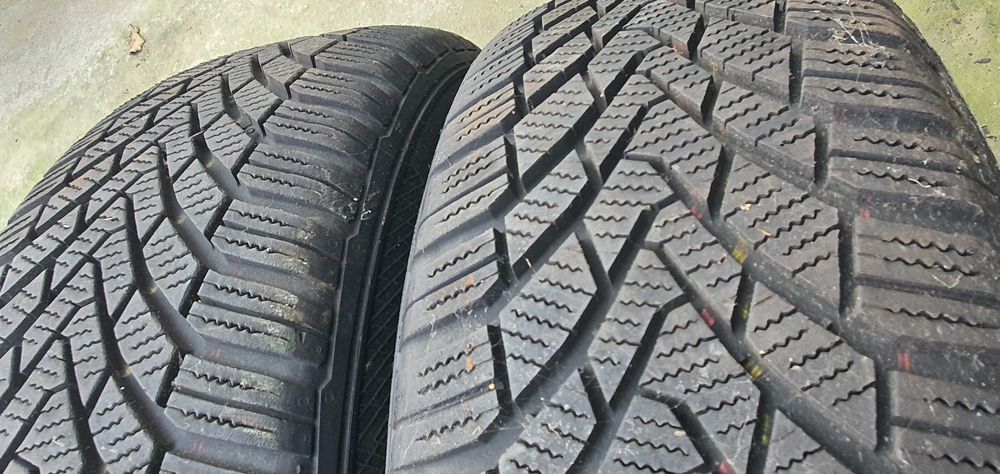 Continental 195 65 R15 de iarna cu jante de Audi, 2 buc impecabile