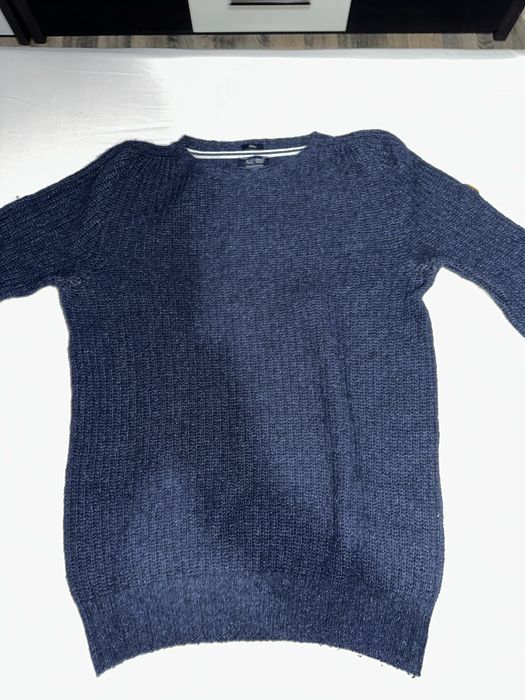 Pulover Armani Jeans Albastru din lână