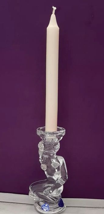 Хрустальный подсвечник Ева 2шт