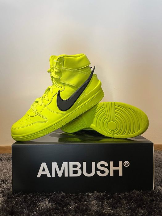 Dunk High Ambush Flash Lime