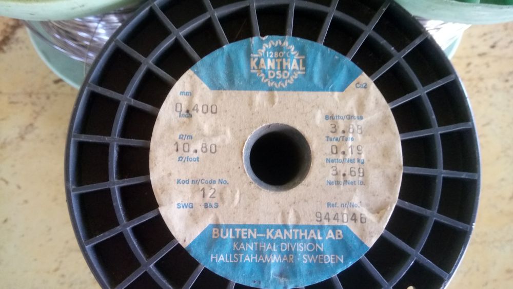 Съпротивителен проводник за изработване на нгреватели Kanthal