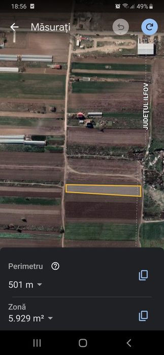 Particular teren Dobreni Berceni