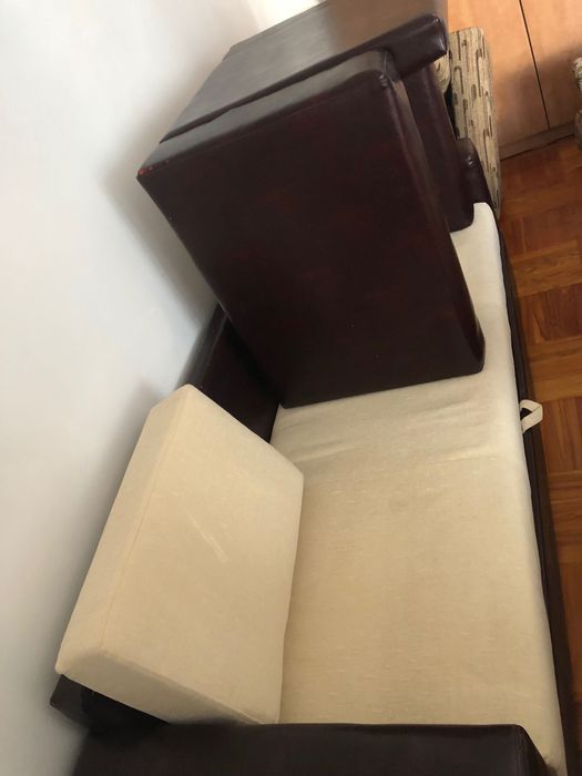 Разтегателен Диван и фотьойл комплект, чисто нови и неизползвани