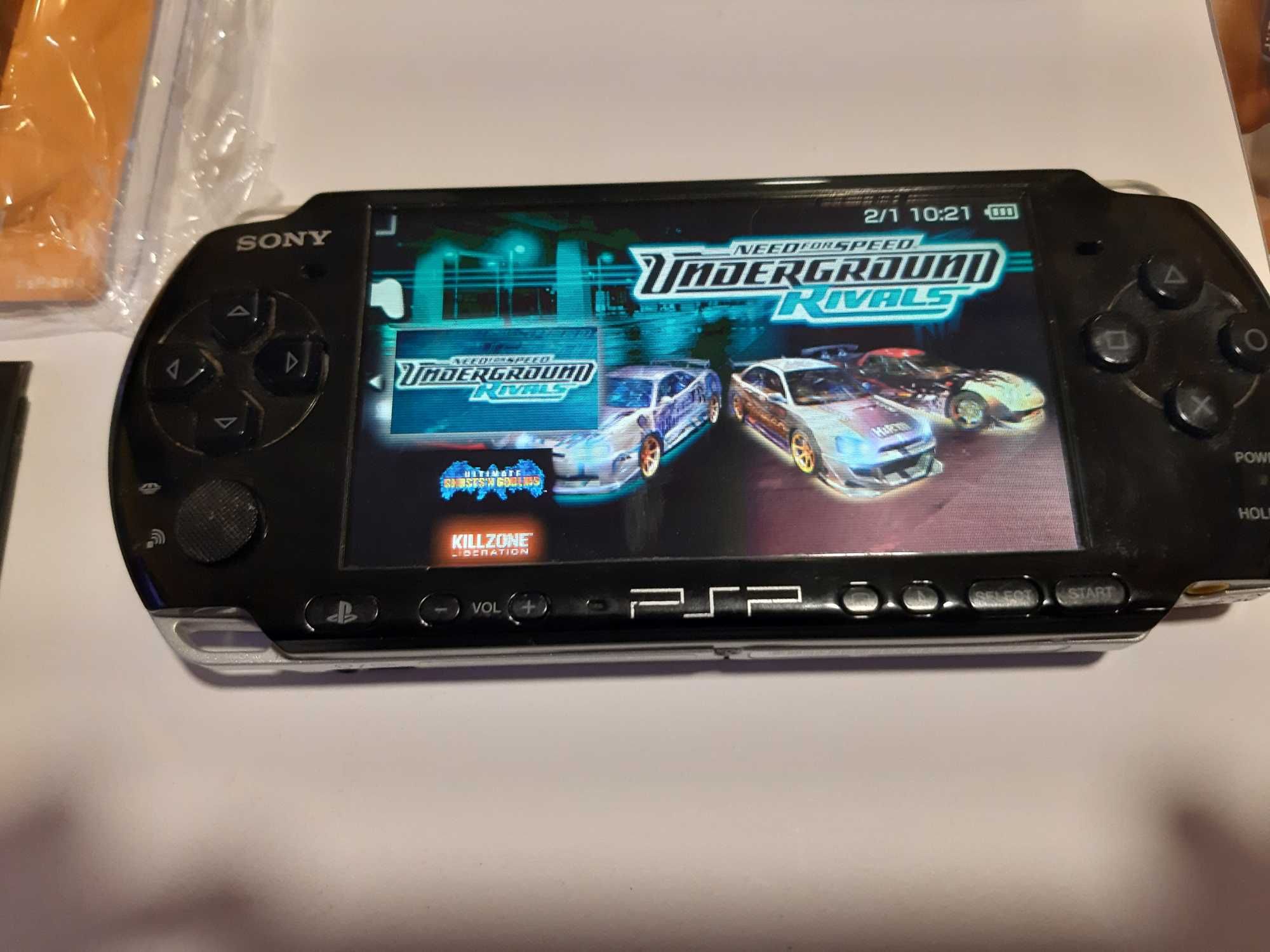 Хакната ПСП PSP Конзола PSP 32 гб мемори карта и 100 игри гр. Пловдив ...