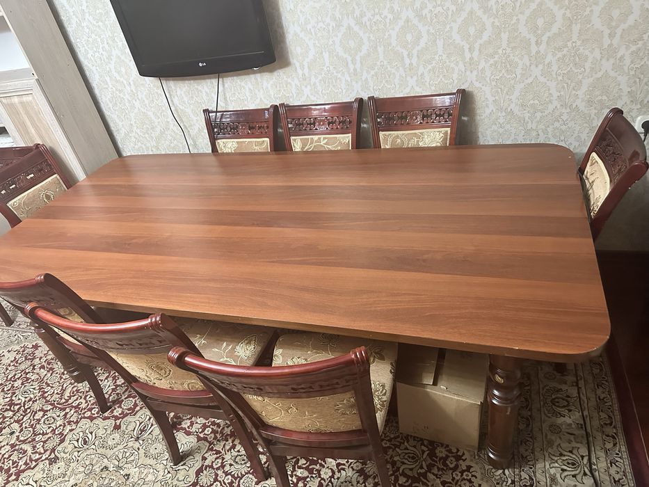 Столь со стулями 12 шт