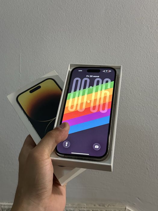 Iphone 14 Pro Gold Titanium | 256gb | 79%