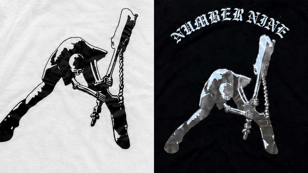 Tricouri Number (N)ine Double Skull – 2 Modele