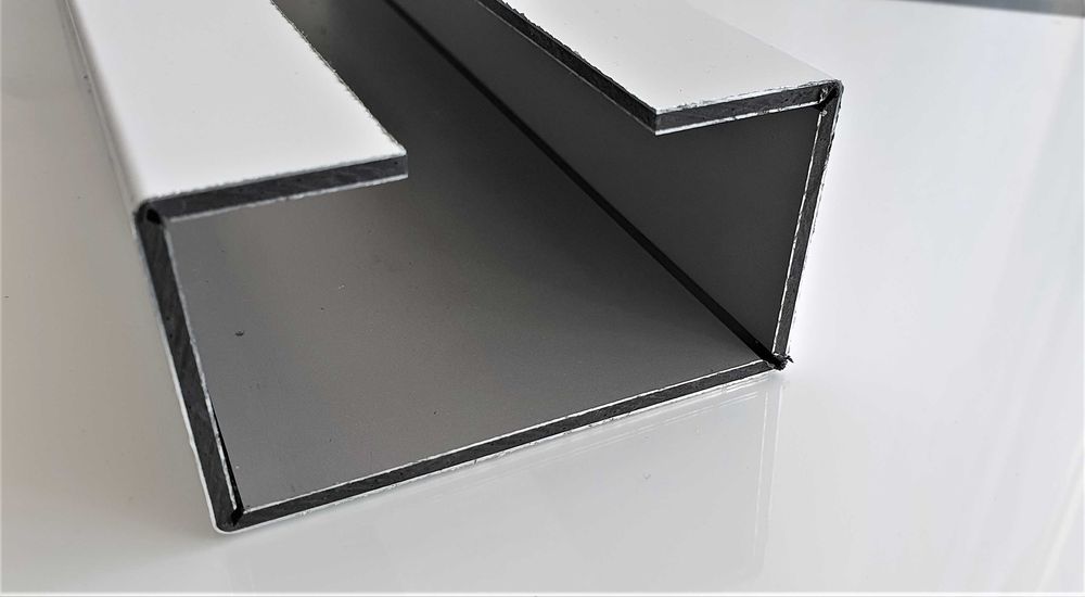 Алуминиев композитен панел (АКП) - Еталбонд - 3 мм. и 4 мм.+ обработка