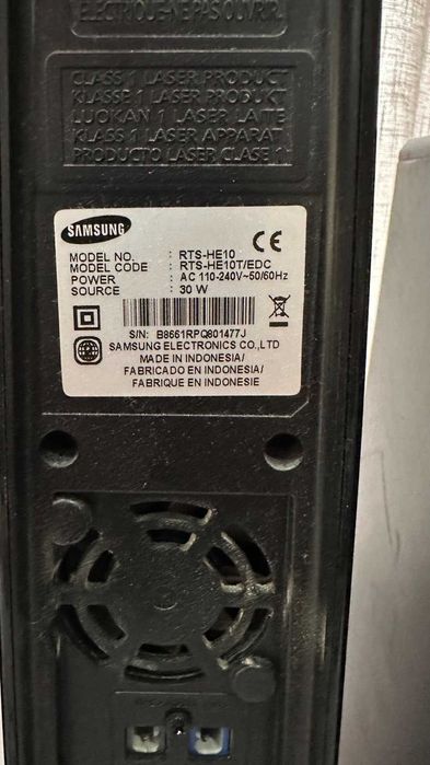 Подова тонколона и субуфер Samsung (PS-FHE10)