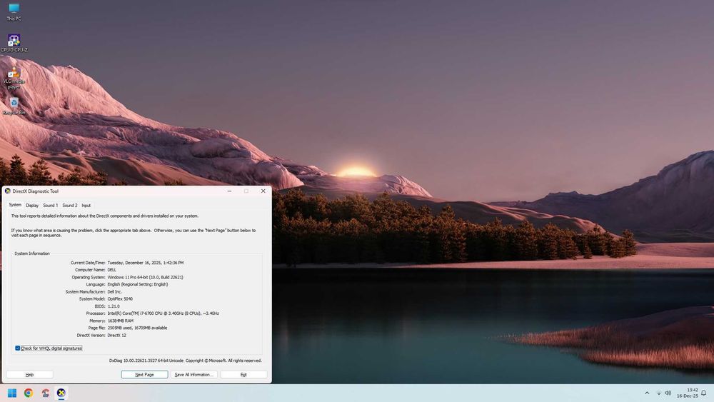 PC GAMING/WORK i7-6700/16GB DDR3/SSD240GB+HDD1TB/WiFi/W11 la 1000lei