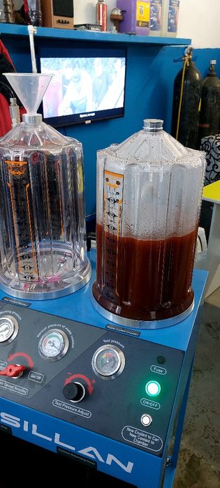 Промывка печек, замена антифриза.