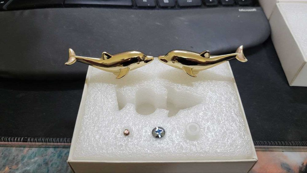 Ручки для мебели металлические декоративные животные