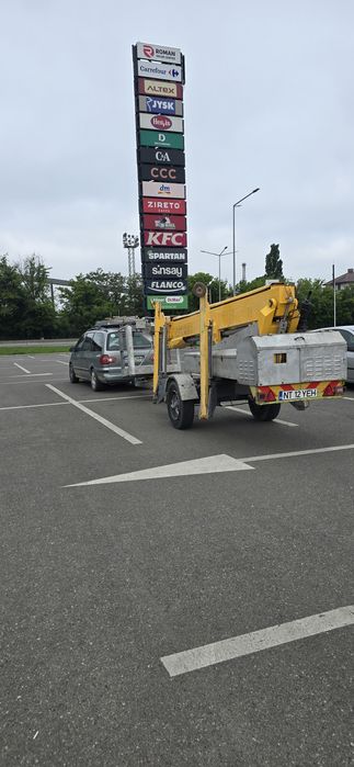 Închiriez Nacela/PRB 30m  pentru lucru la înălțime