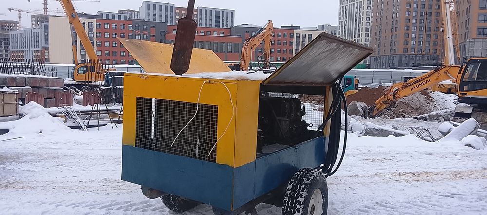 Сдам в аренду дизельный компрессор.