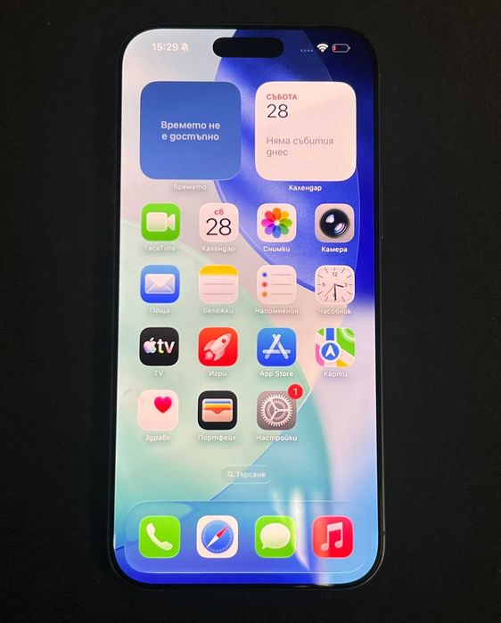***КАТО НОВ Iphone 16 PRO MAX 256GB 89% BH***