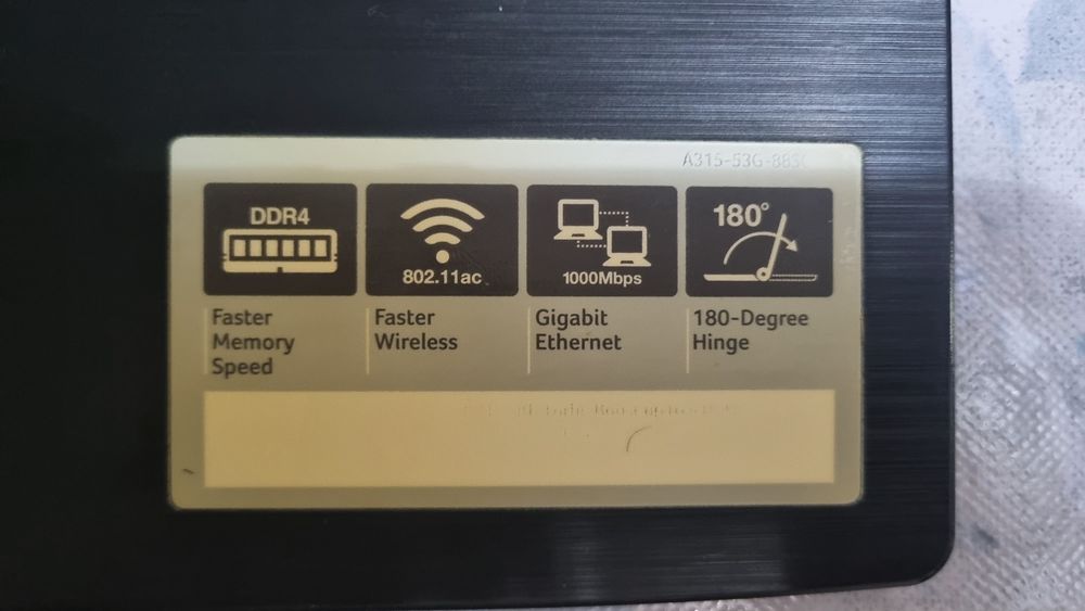 Acer Aspire 3 / core-i7-8550u