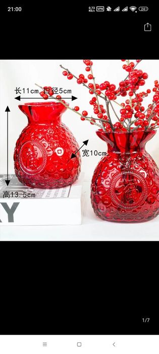 Вазочки для цветов размер на картинке