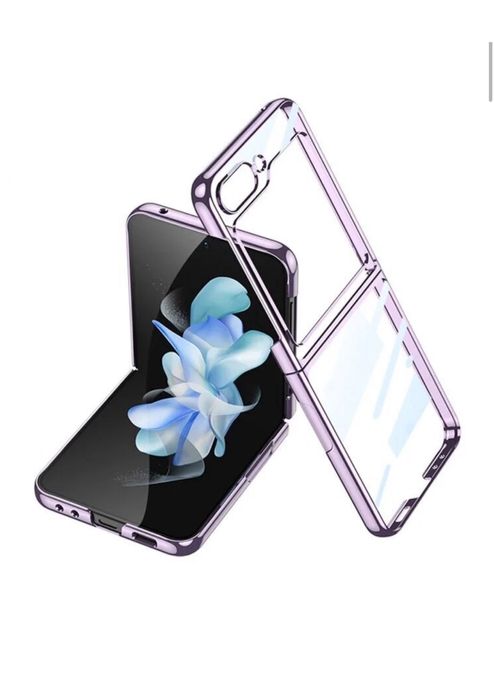 HUSA Samsung Z FLIP FOLD 3 4 5 6 Slim Plastic Transparent Insertie