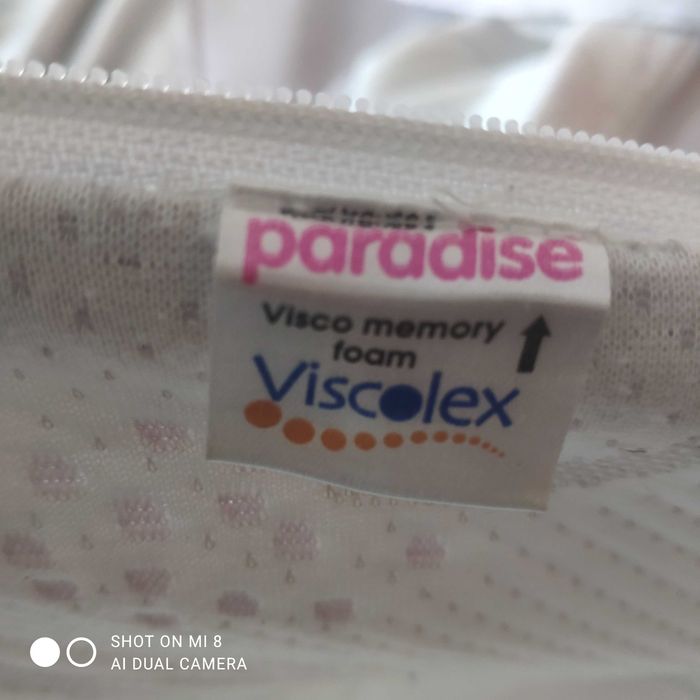 Матрак двулицев с мемори пяна