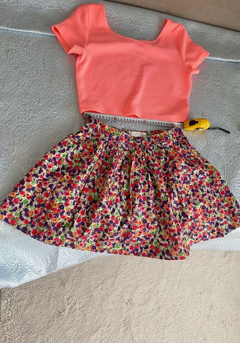 Set blugi, rochița, fusta scurtă , top. Zara, Berska, H&M