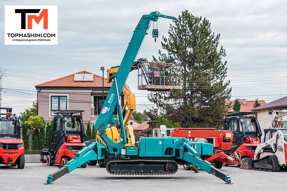 Наем на мини кран спайдер Maeda