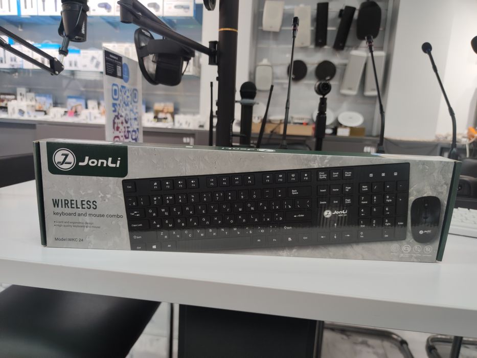 JonLi WKC 24 БЕСПРОВОДНАЯ
комбинация клавиатуры и мыши