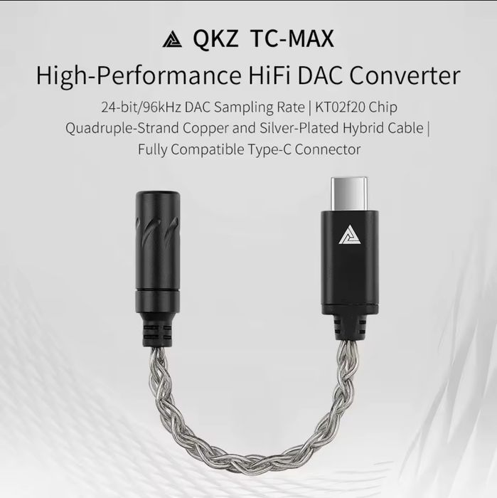 Dac/Apm Qkz tc-max adaptor audio 24bit