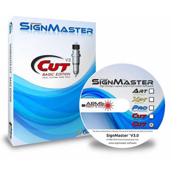 Signmaster CUT+ARMS v3.5, CUT v5 programmasi uchun PSN
