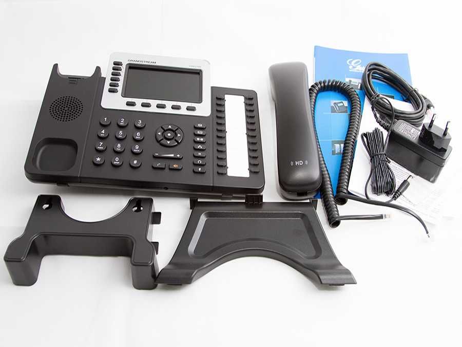 IP телефон Grandstream GRP2160, 6 SIP, LCD, PoE, LAN, USB