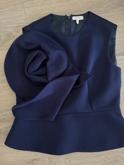 Луксозен тъмно син сет Delpozo