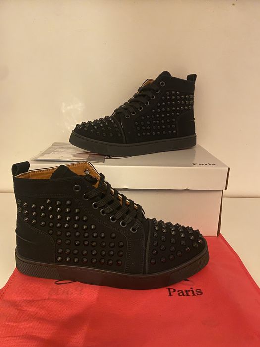 Adidasi Christian Louboutin High Lobotin Lubutin Lobotani