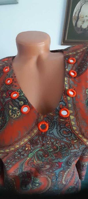 Rochie si bluza dama din matase marimea S/36