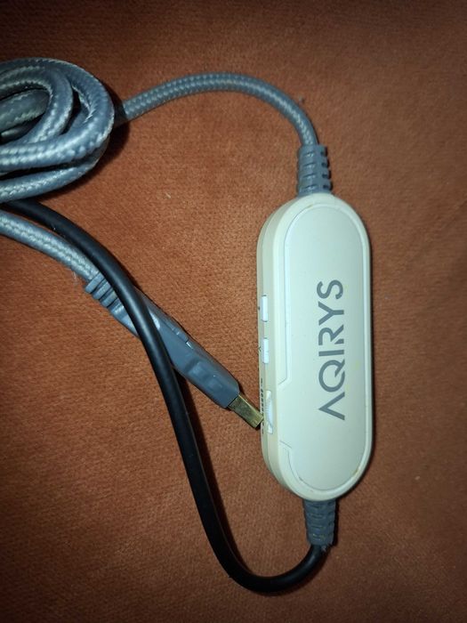 Casti AQIRYS Altair cu fir, telecomanda/fir, USB