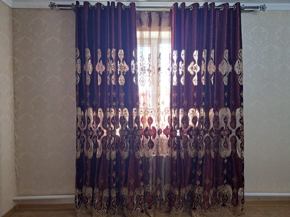 шторы с тюлем