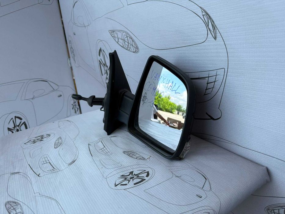 Oglindă Dreaptă 2 PINI Opel Combo D 2015 / 2011-2017 / Cod OEM 95530789 (5C2)
