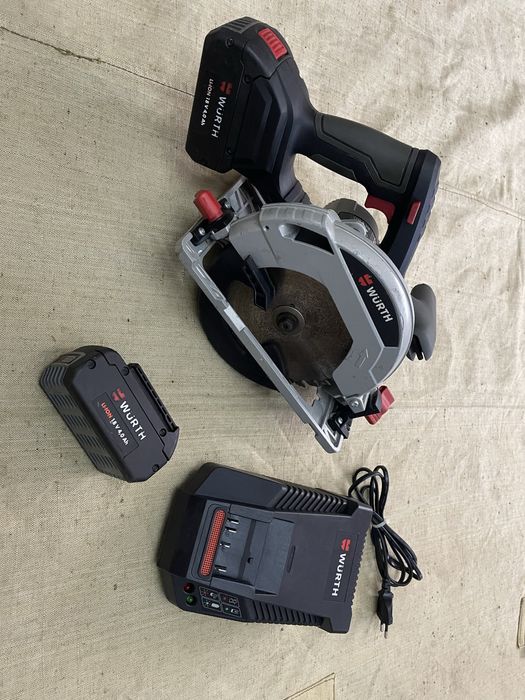 WURTH HKS 18-A ferăstrău circular de mână cu acumulatori 18 v