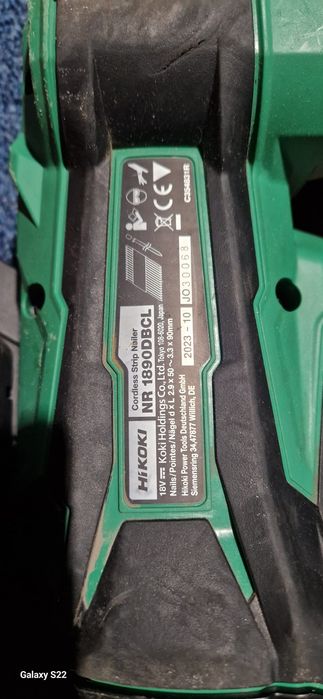 Milwaukee, Hikoki pistol de cuie pe acumulator