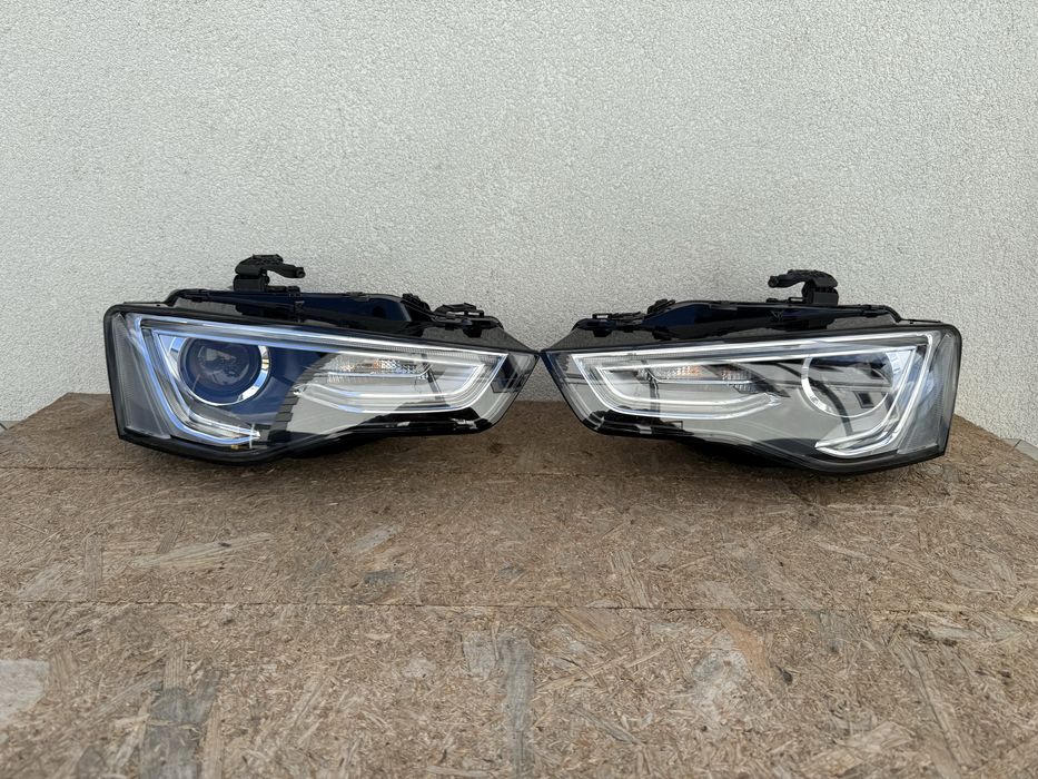 SET Far stanga dreapta Audi A5 8T Facelift Xenon + LED Original Europa