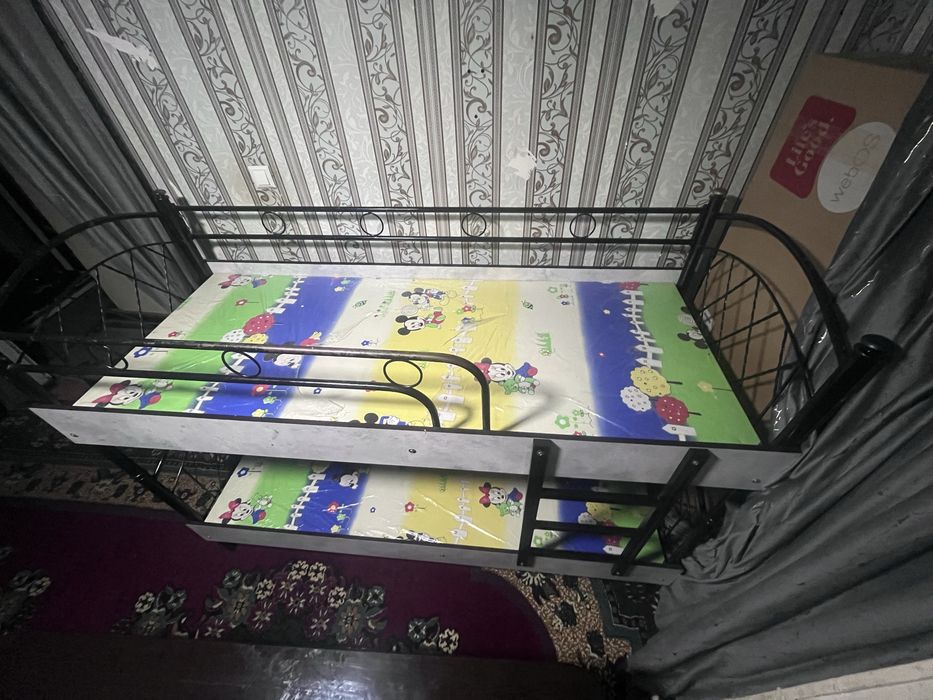 2 этажли кровать