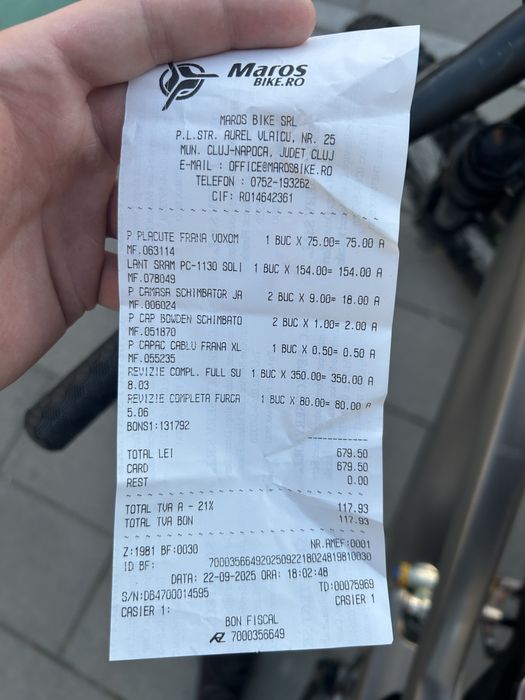 Cube TWO15 Pro marime L / 5500 doar in Decembrie!!