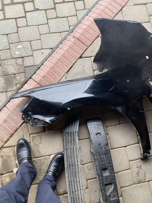 нижняя решетка, бампер, адсорбер